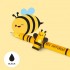 Erasable Gel Pen Bee - Black Ink