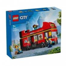 Red Double-Decker Sightseeing Bus 60407