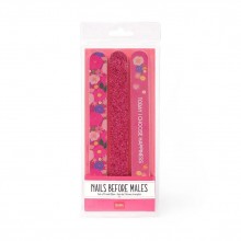 Set of 3 Nail Files Flowers