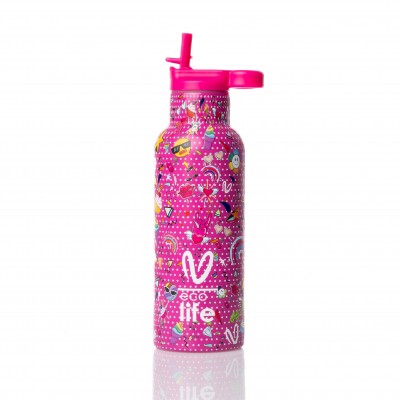 Θερμός EcoLife X Vasiliki "Rainbow" 500ml