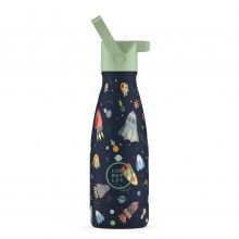 Cool Bottles Kids Ανοξείδωτο Θερμός Space Rockets 260ml