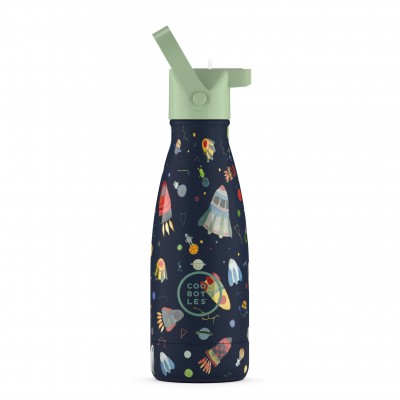 Cool Bottles Kids Ανοξείδωτο Θερμός Space Rockets 260ml