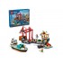 Seaside Harbor With Cargo Ship 60422