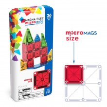 Magna-Tiles microMags Travel Set 26 Piece Set