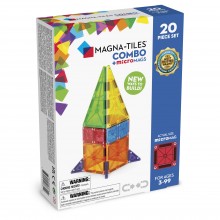 Magna-Tiles Combo + microMags 20 Piece Set