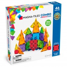 Magna-Tiles Combo + microMags 46 Piece Set