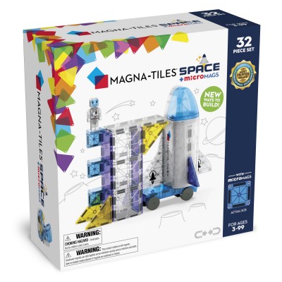 Magna-Tiles Space 32 Piece Set