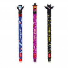 Halloween Set of 3 Erasable Gel Pens - The Boo Crew