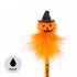 Halloween Ballpoint Pen With Light - Writing is Magic - Pumpkin