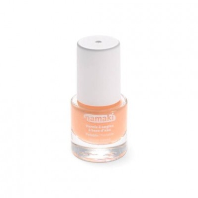 Nail Polish No28 Peach Glitter