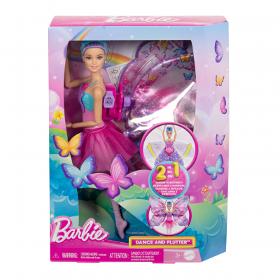 Barbie Μπαλαρίνα Πεταλούδα 2σε1