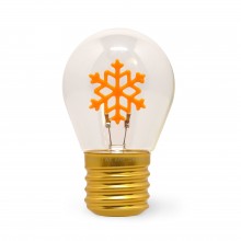 Legami Christmas Lightbulb - Shaped Table Snowflakes