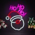 Legami Christmas Neon-Effect LED Sign - Santa Claus