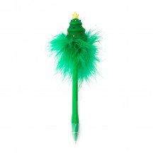 Legami Christmas Ballpoint Pen With Light Xmas Tree