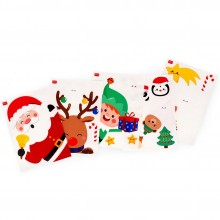 Legami Christmas Set of 70 Window Stickers