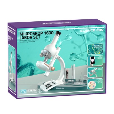 Science Can - Microscope 1600 Lab Set