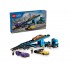 Car Transporter Truck with Sports Cars 60408