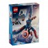 New Captain America Construction Figure 76296