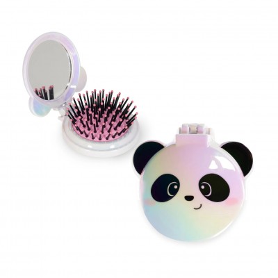 Hairbrush With Mirror Panda