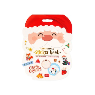  Legami Christmas Sticker Book - Santa Claus