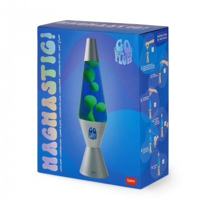 Lava Lamp Magmastic - Silver