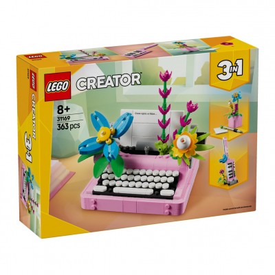 Typewriter With Flowers 31169