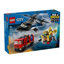 Helicopter, Fire Truck & Submarine Remix 60462