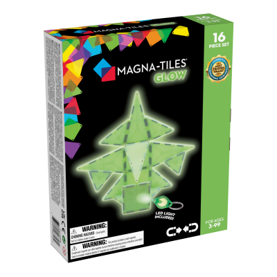 Magna-Tiles Glow 16 Piece Set