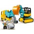 Truck & Tracked Excavator 10931