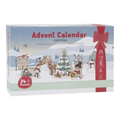 Ξύλινο Advent Calendar Christmas