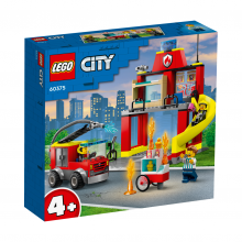 Fire Station and Fire Truck 60375